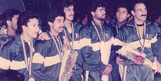 Pakistan football team 1989